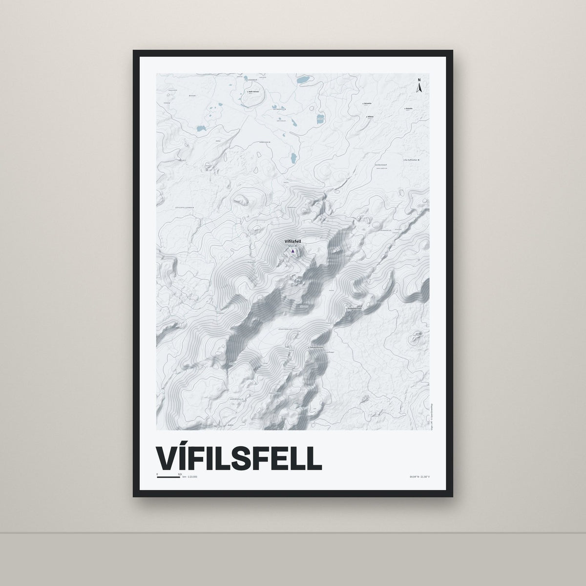 Vífilsfell – Ljóst, lúpínufjólublár