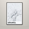 Vífilsfell – Ljóst, rauður