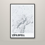 Vífilsfell – Ljóst, rauður