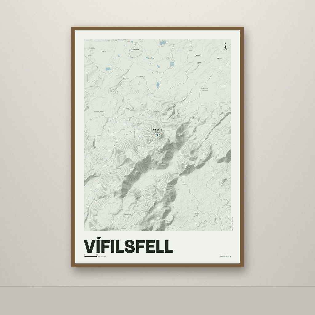 Vífilsfell – Mosi, blár