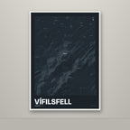 Vífilsfell – Nótt, blár