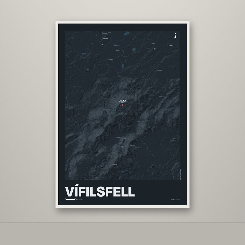Vífilsfell – Nótt, rauður