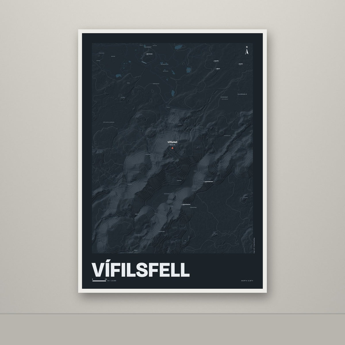 Vífilsfell – Nótt, rauður