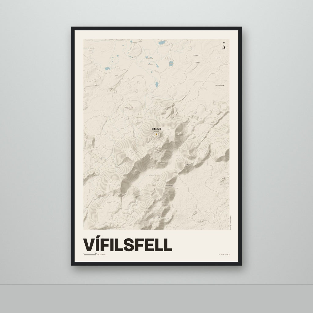 Vífilsfell – Sandur, okkurgulur