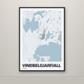 Vindbelgjarfjall – Ljóst, rauður