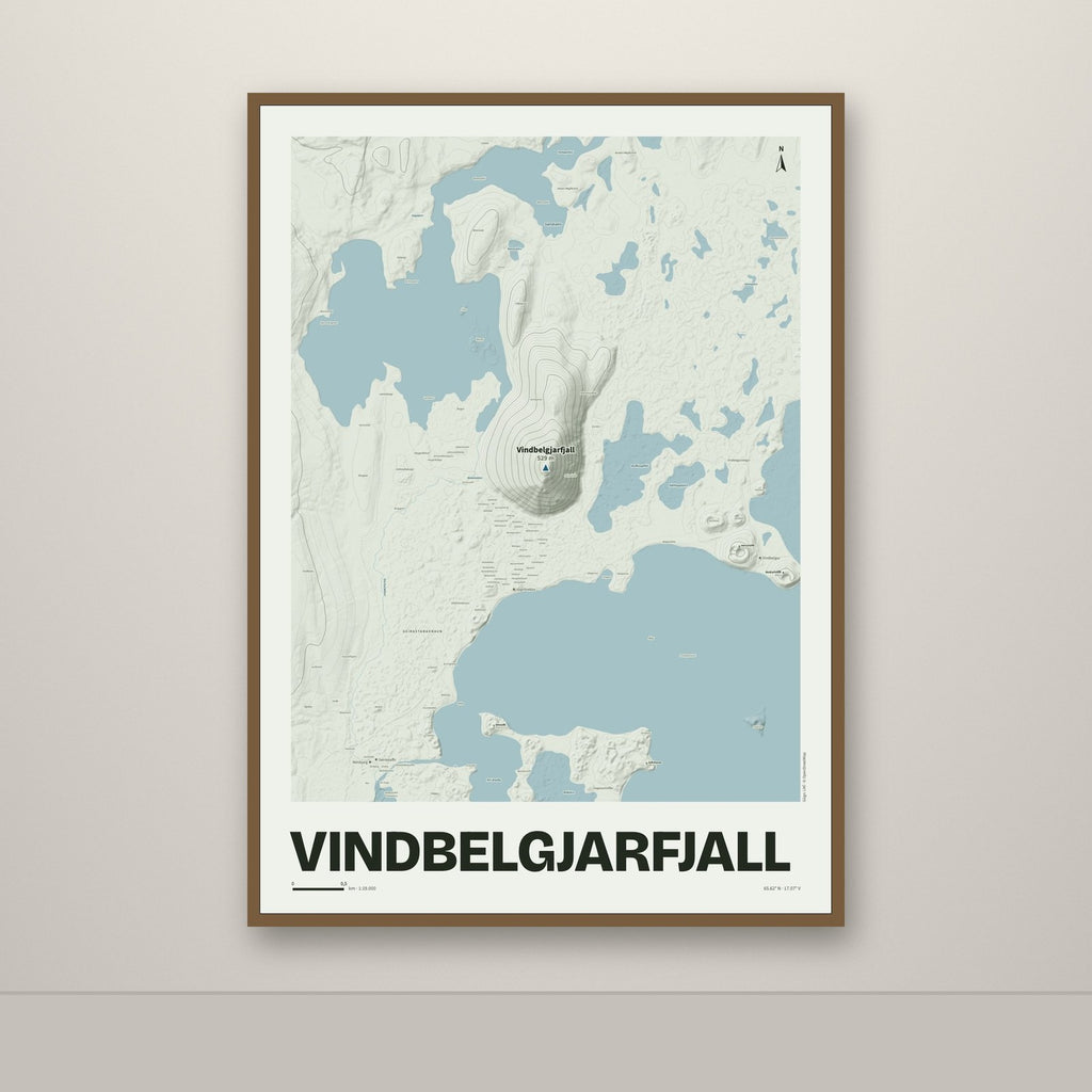 Vindbelgjarfjall – Mosi, blár