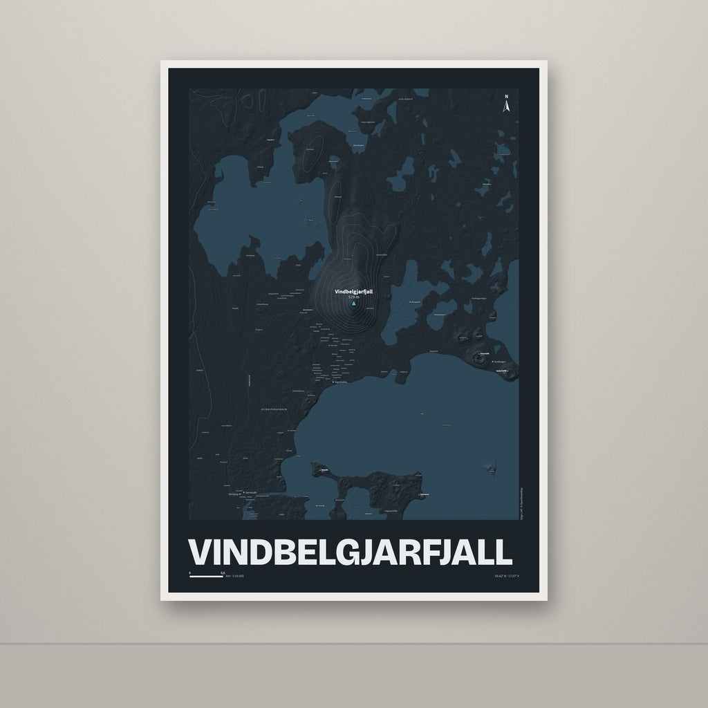 Vindbelgjarfjall – Nótt, blár