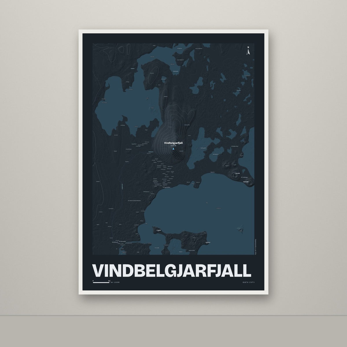 Vindbelgjarfjall – Nótt, blár