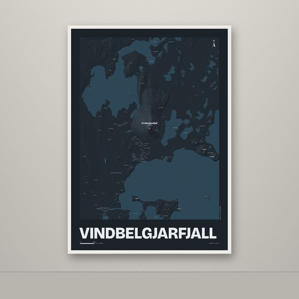 Vindbelgjarfjall – Nótt, rauður