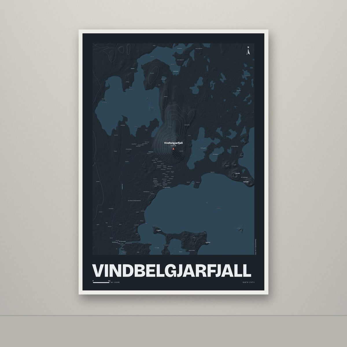 Vindbelgjarfjall – Nótt, rauður