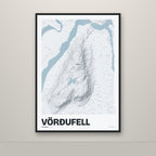 Vörðufell – Ljóst, okkurgulur
