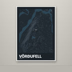Vörðufell – Nótt, okkurgulur