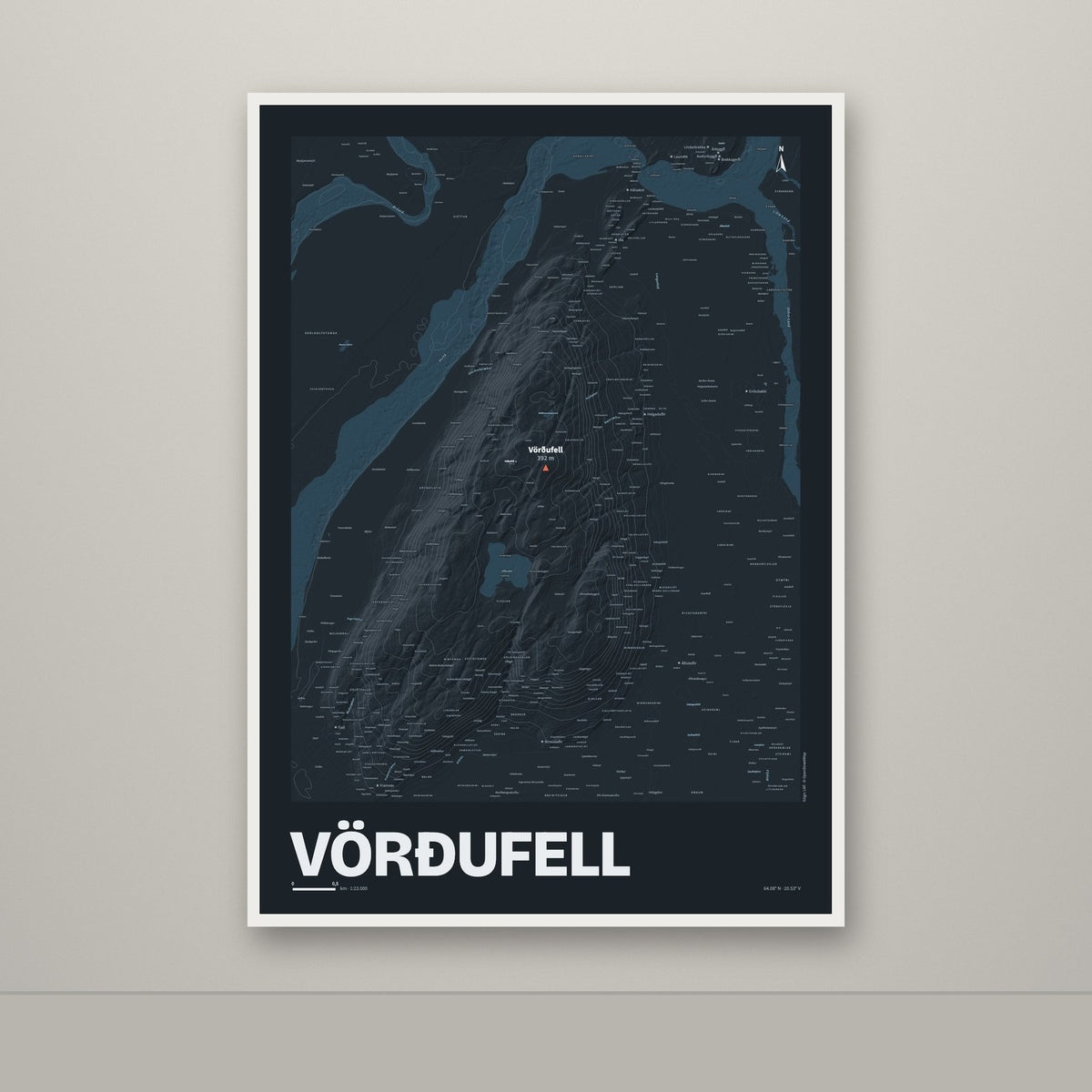Vörðufell – Nótt, rauður
