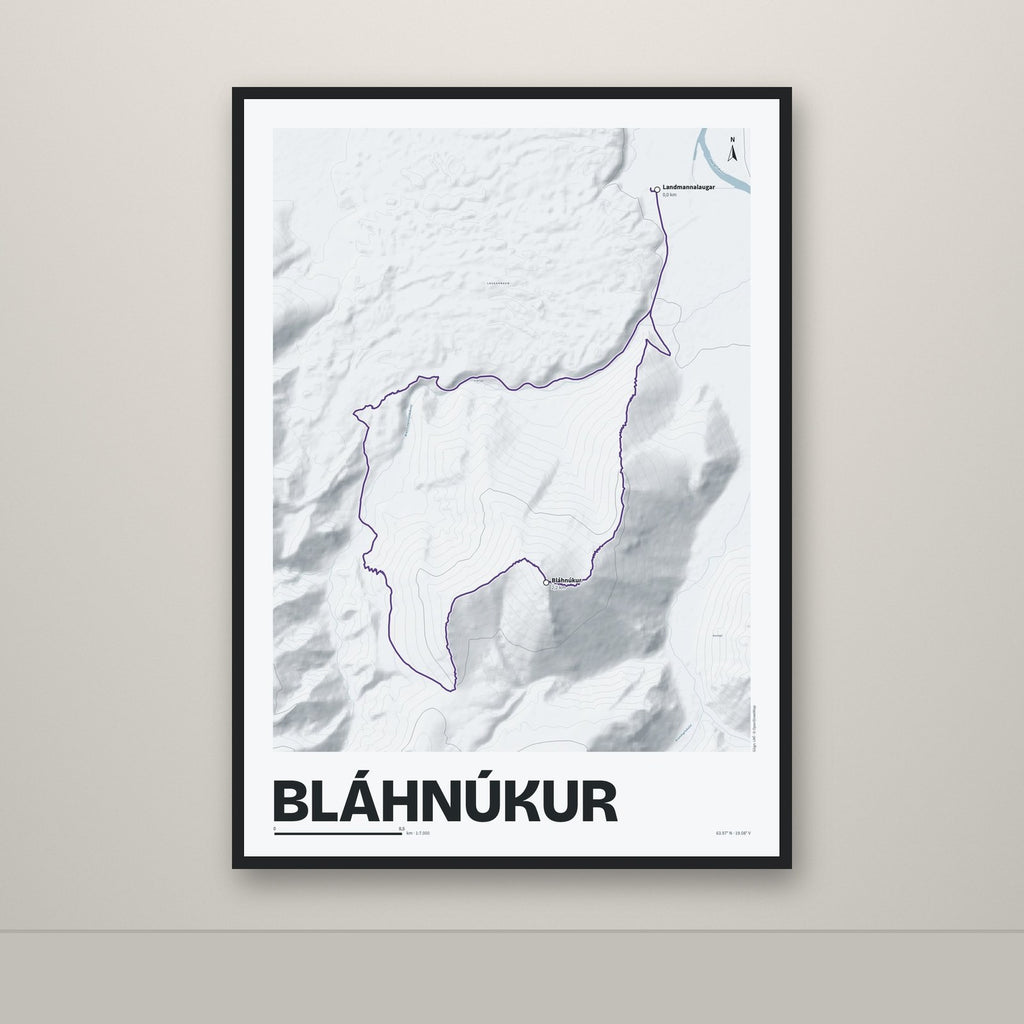 Bláhnúkur – Ljóst, lúpínufjólublár