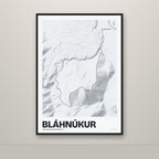 Bláhnúkur – Ljóst, lúpínufjólublár
