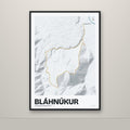 Bláhnúkur – Ljóst, okkurgulur