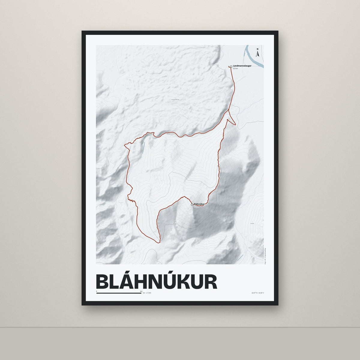 Bláhnúkur – Ljóst, rauður