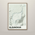Bláhnúkur – Mosi, blár