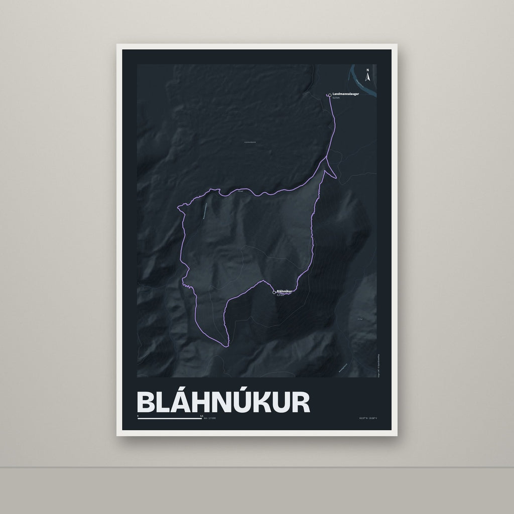 Bláhnúkur – Nótt, lúpínufjólublár