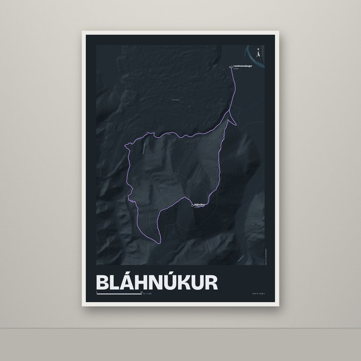 Bláhnúkur – Nótt, lúpínufjólublár