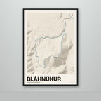 Bláhnúkur – Sandur, blár