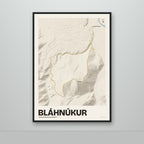 Bláhnúkur – Sandur, okkurgulur