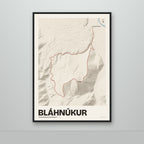 Bláhnúkur – Sandur, rauður