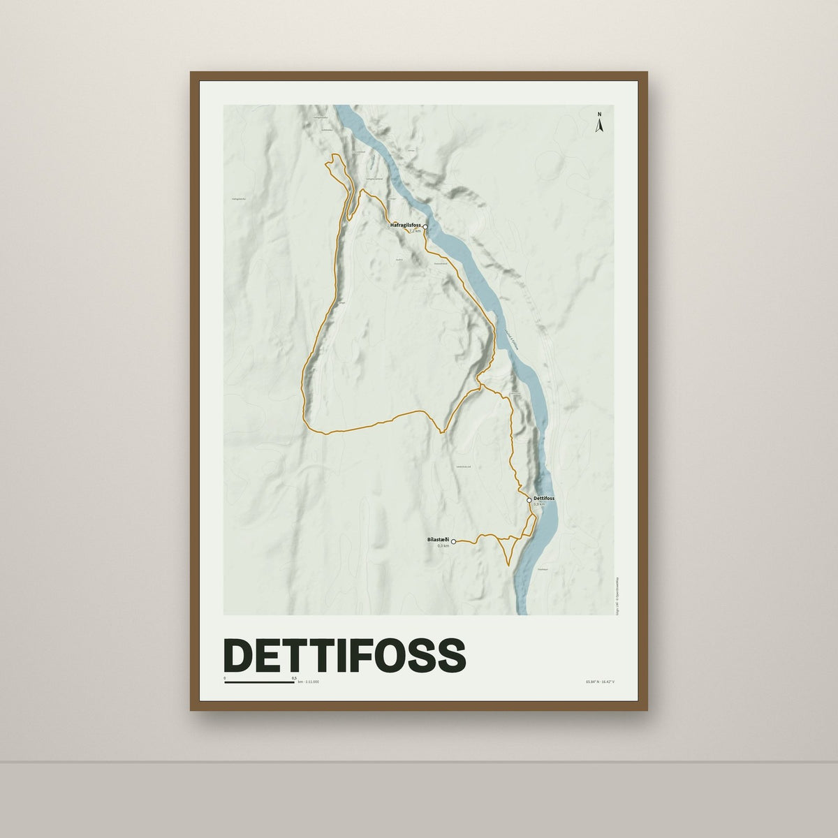 Dettifoss – Mosi, okkurgulur
