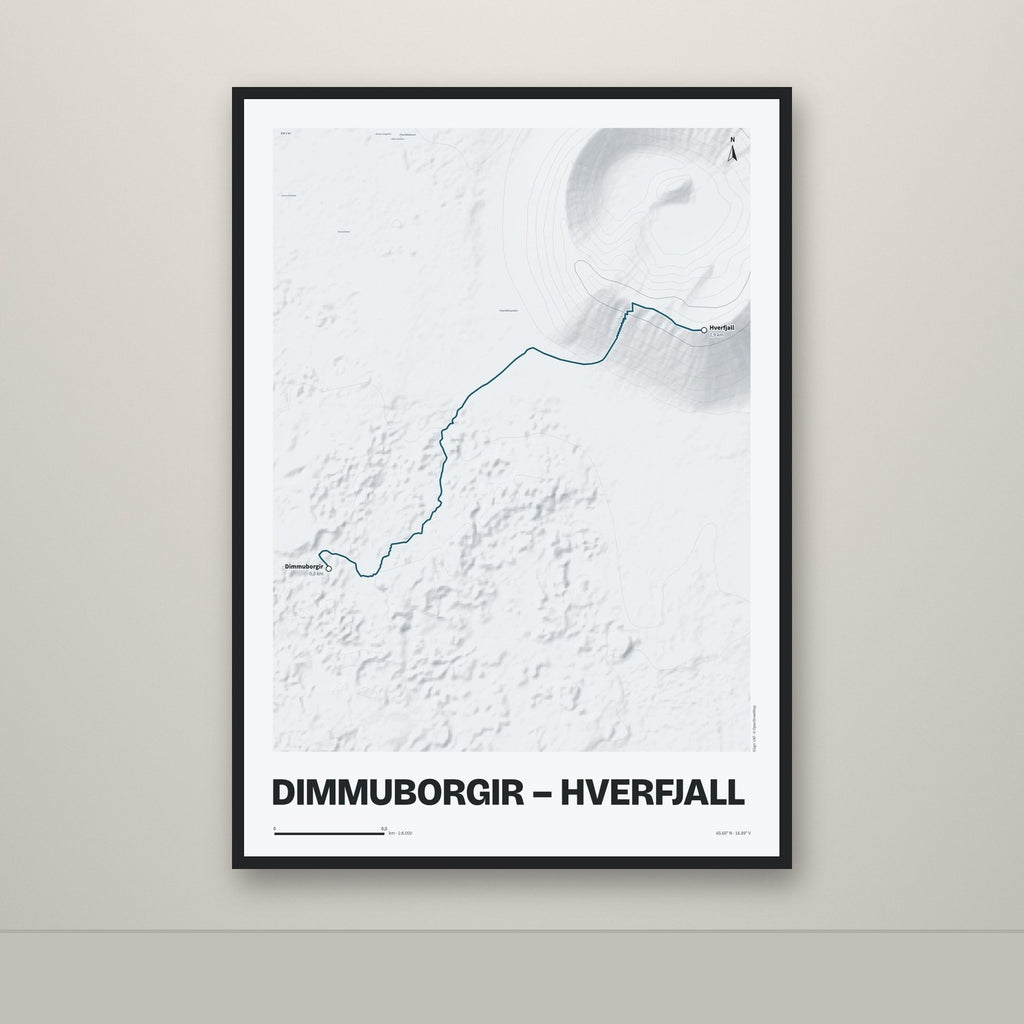 Dimmuborgir – Hverfjall – Ljóst, blár