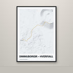 Dimmuborgir – Hverfjall – Ljóst, okkurgulur