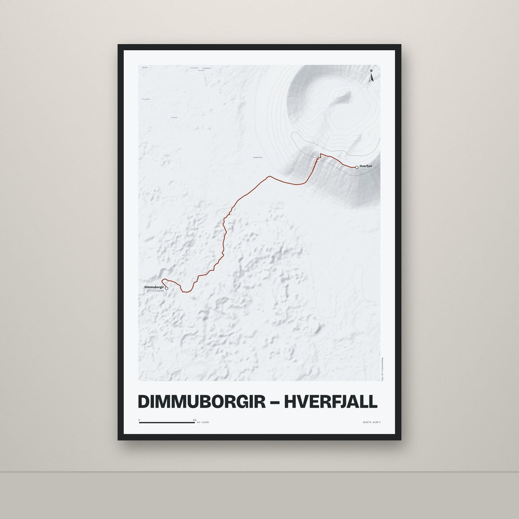 Dimmuborgir – Hverfjall – Ljóst, rauður