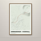 Dimmuborgir – Hverfjall – Mosi, rauður