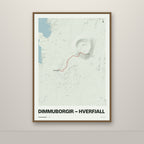 Dimmuborgir – Hverfjall – Mosi, rauður