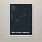 Dimmuborgir – Hverfjall – Nótt, blár