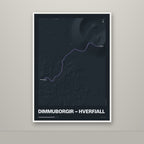 Dimmuborgir – Hverfjall – Nótt, lúpínufjólublár