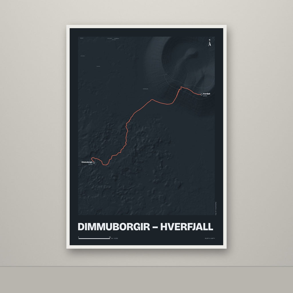 Dimmuborgir – Hverfjall – Nótt, rauður