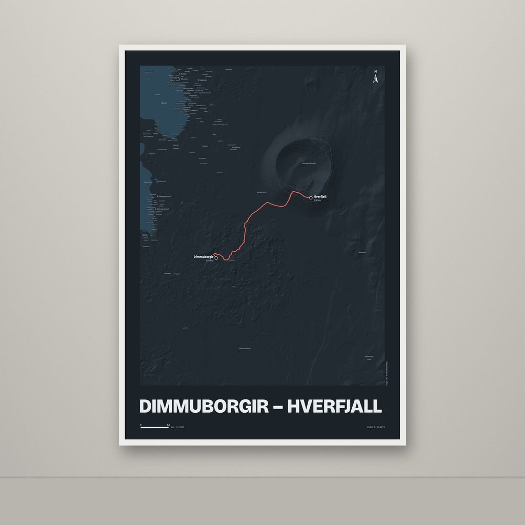 Dimmuborgir – Hverfjall – Nótt, rauður
