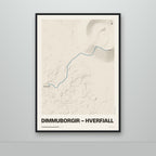 Dimmuborgir – Hverfjall – Sandur, blár