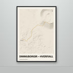 Dimmuborgir – Hverfjall – Sandur, okkurgulur