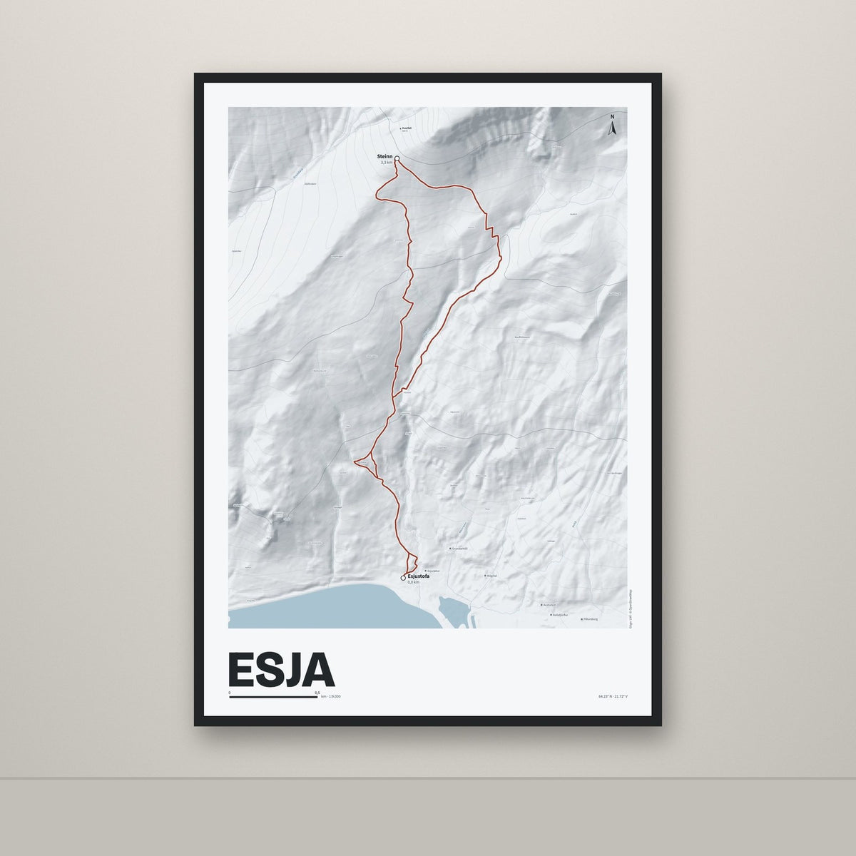 Esja – Ljóst, rauður