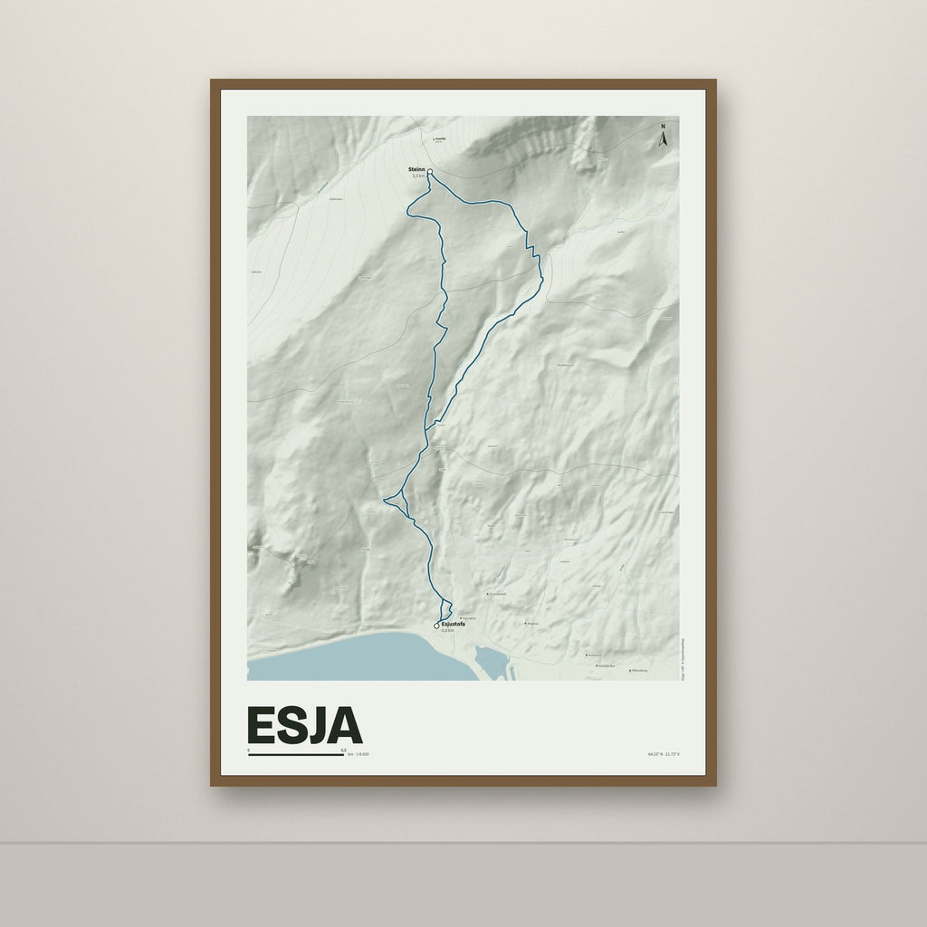 Esja – Mosi, blár