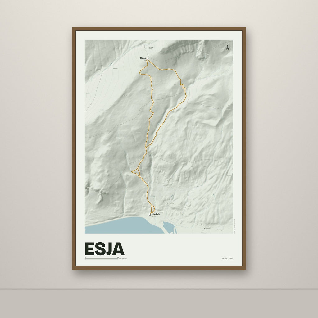 Esja – Mosi, okkurgulur
