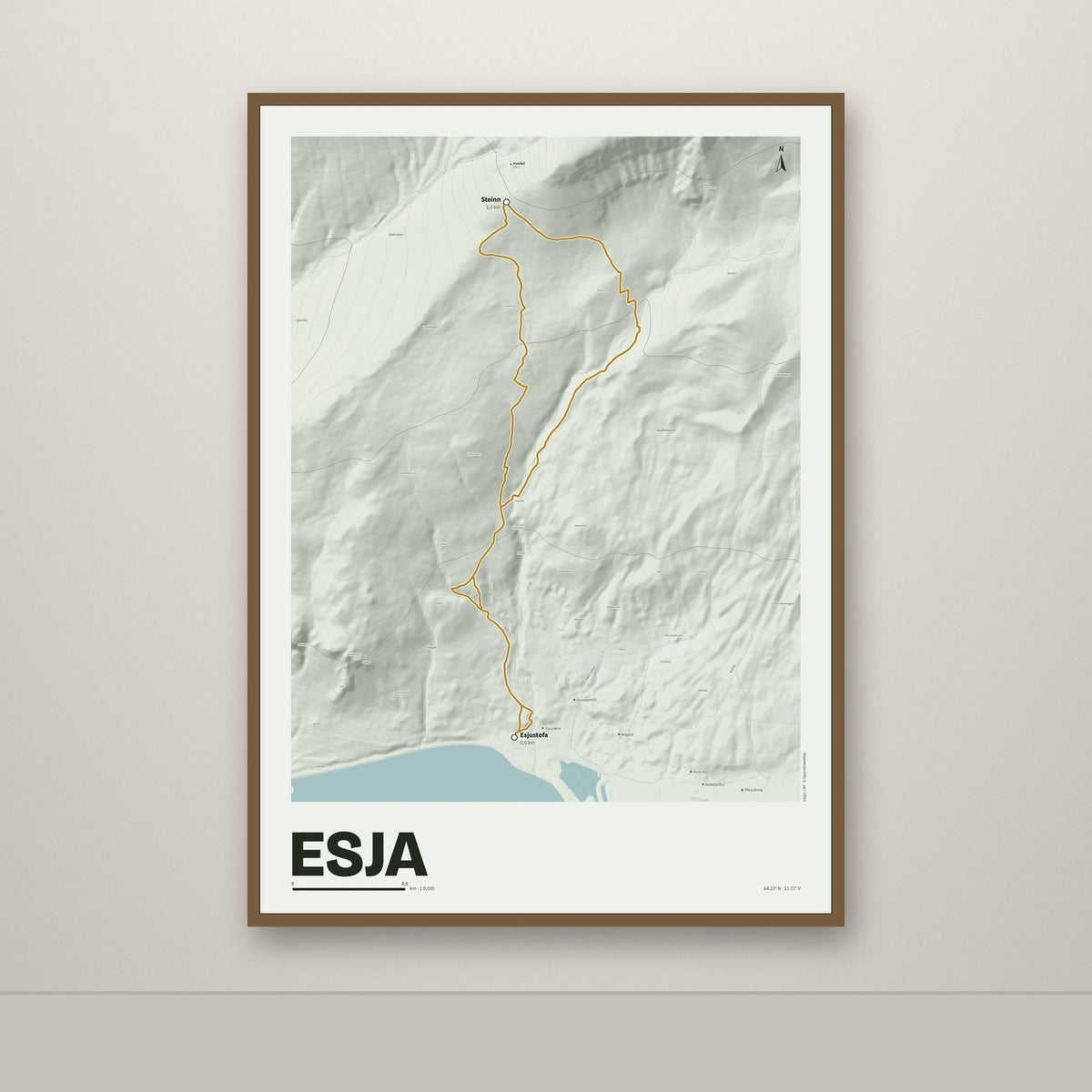 Esja – Mosi, okkurgulur