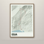 Esja – Mosi, rauður
