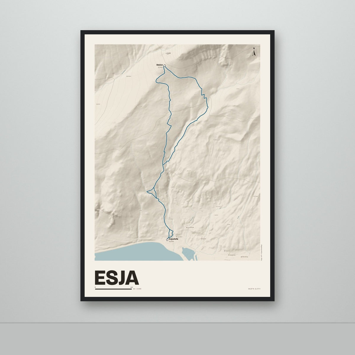 Esja – Sandur, blár