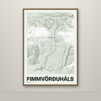 Fimmvörðuháls – Mosi, blár