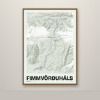 Fimmvörðuháls – Mosi, lúpínufjólublár