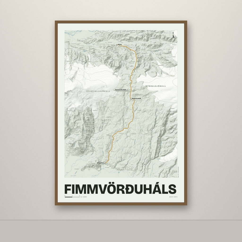 Fimmvörðuháls – Mosi, okkurgulur