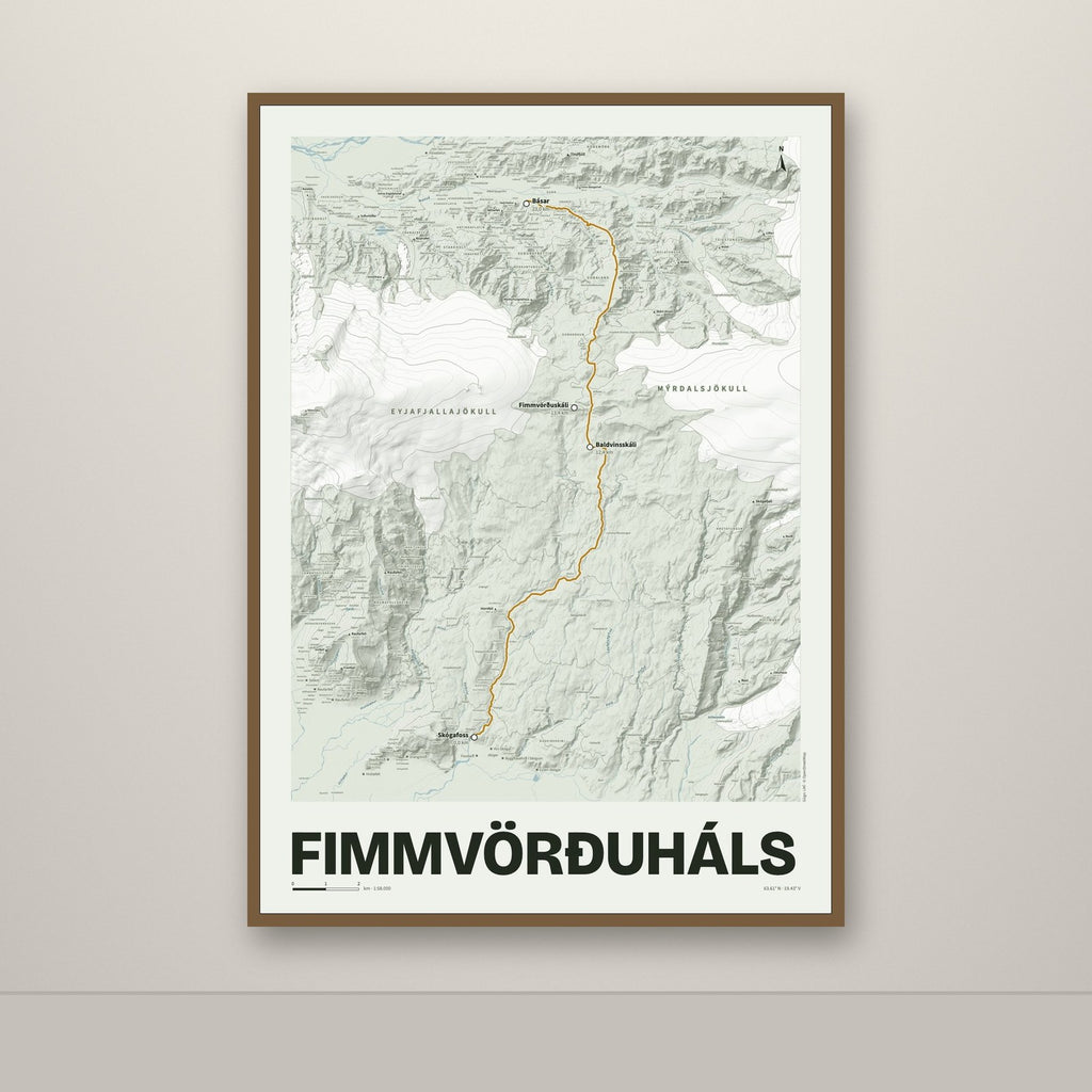 Fimmvörðuháls – Mosi, okkurgulur