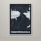 Fimmvörðuháls – Nótt, okkurgulur